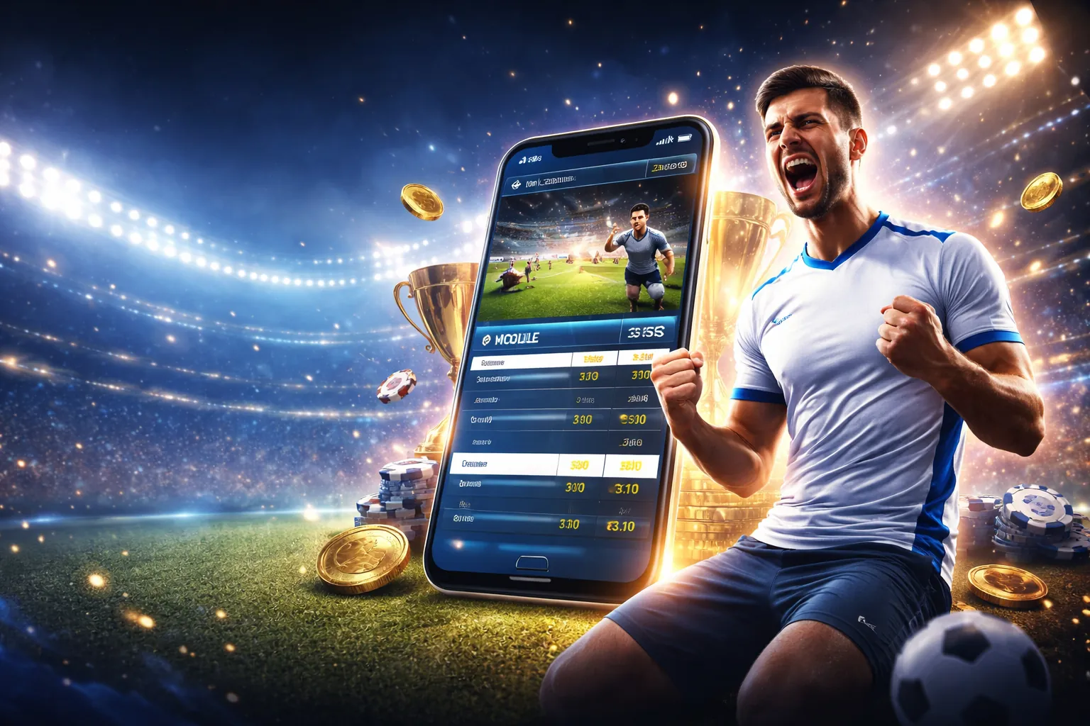 Đường dây cá cược 1xBet với các sự kiện thể thao sôi động